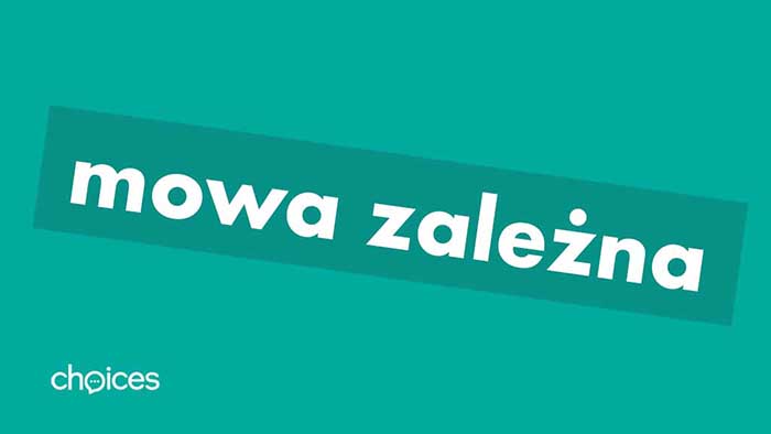 Mowa zależna w języku angielskim
